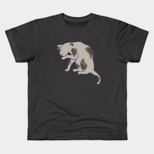 Keep it clean – this is all the cat mean (pose 4) Kids T-Shirt